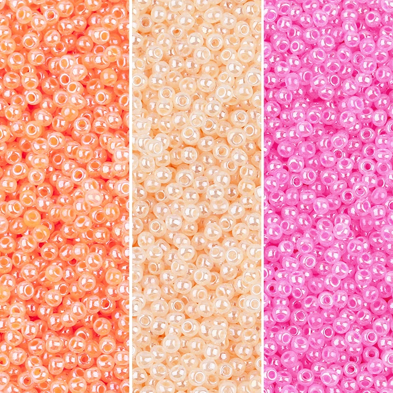 1260 шт./бутылка реальный Miyuki бусины 24 цвета, диаметр: 2 мм отверстие 0,6 мм стеклянный бисер для изготовления ювелирных изделий, браслет, ожерелье, ювелирные изделия