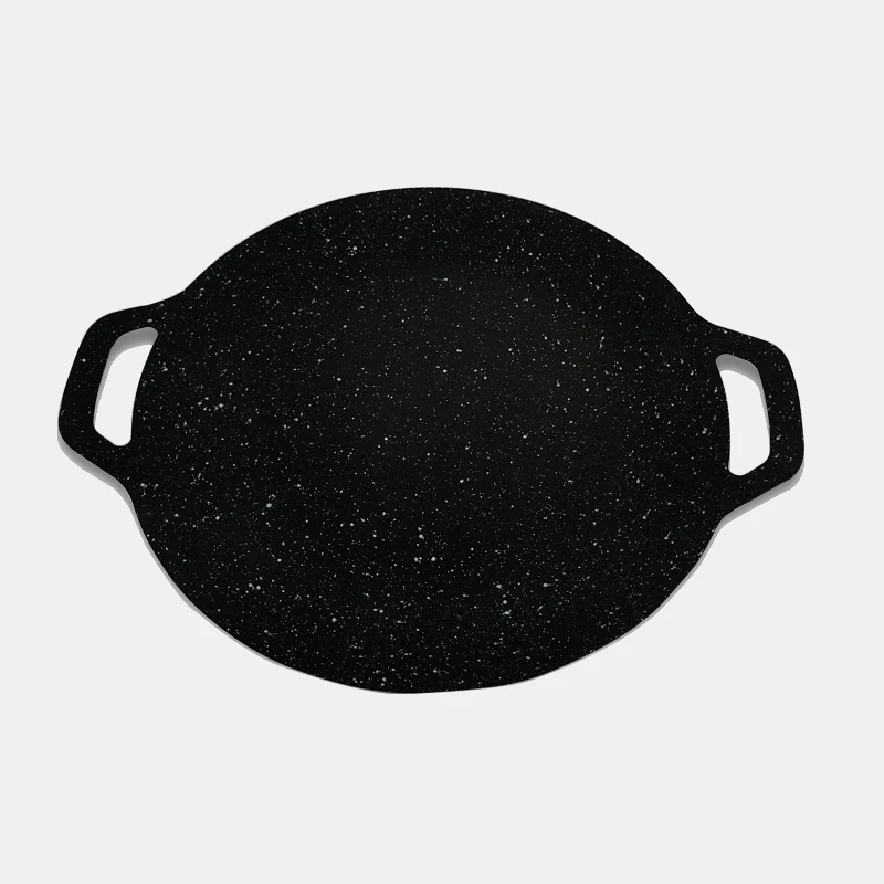 Maifan stone aluminum alloy outdoor travel cassette furnace non-stick cooking BBQ barbecue plate grill baking tray dish bakeware