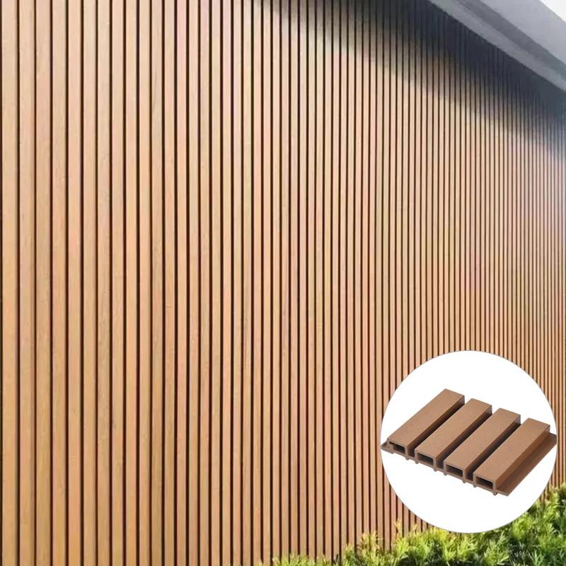 Modern Wpc Exterior Outdoor Decorative Co-Extrusion Wall Cladding Panel