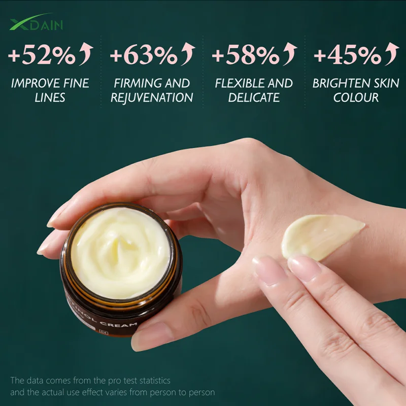 Wholesale Dilute Fine Lines Decree Lines Crema Polypeptide Repair Hydrating Firming Anti Aging Retinol Cream Facial Care Cream