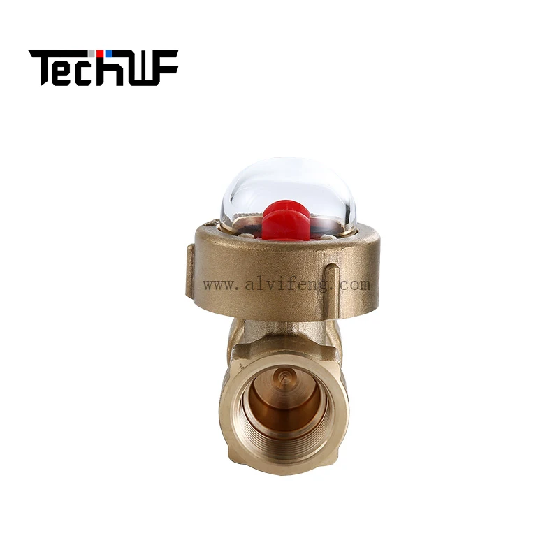 Controller Turbine Flow New Brass Flow Indicator Flow Detector Sensor Convex Sight Glass Manufacturer