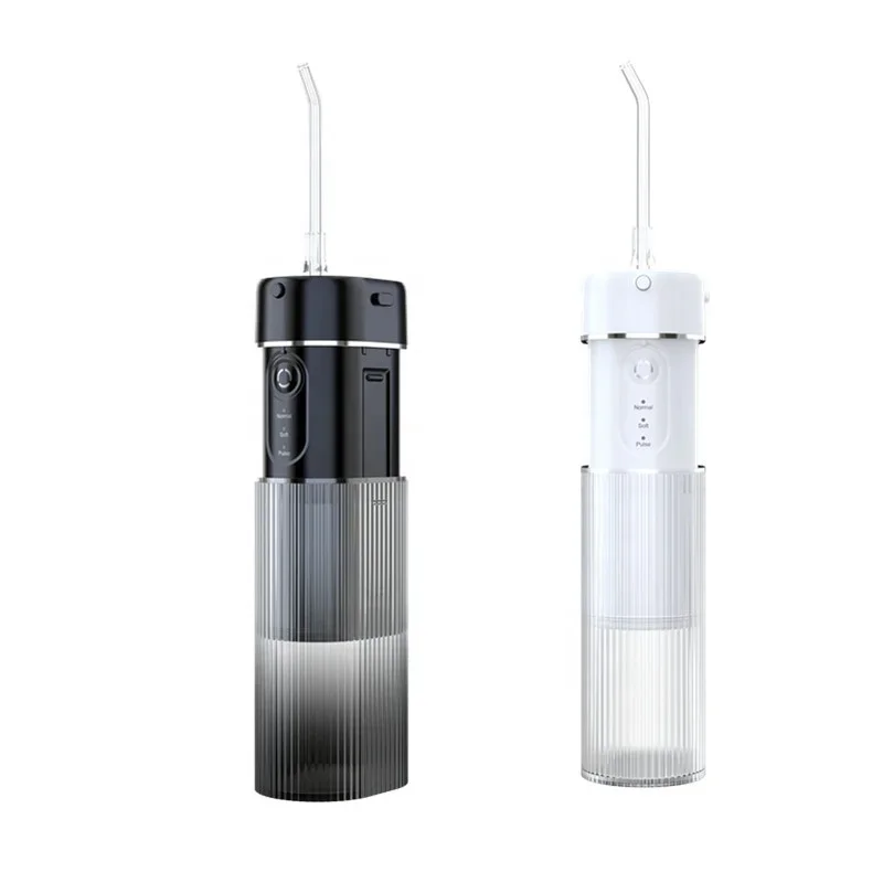 2023 New Arrival Water Floss 190Ml Mini Dental Floss Irrigator Electric Flosser With 1100Mah Battery