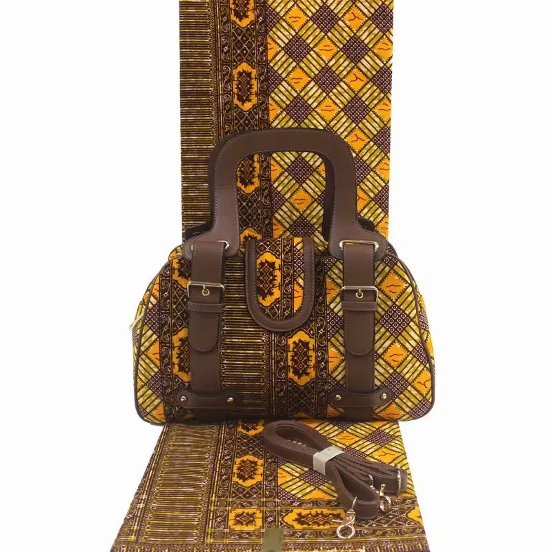  Модные дамские сумочки H & D и кошельки из ткани с африканскими восковыми