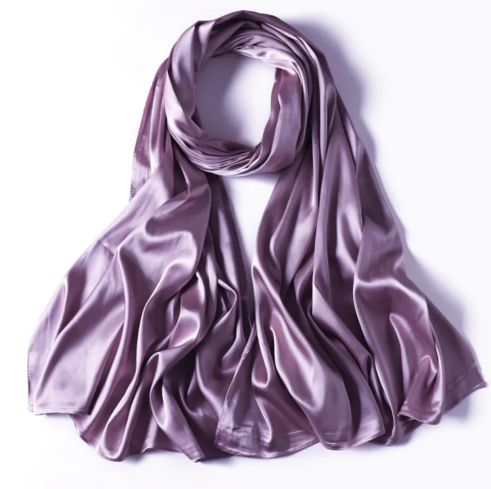 Factory outlet satin scarf many colour scarf for women luxury gloss scarves muslim hijabs copy silk hijab