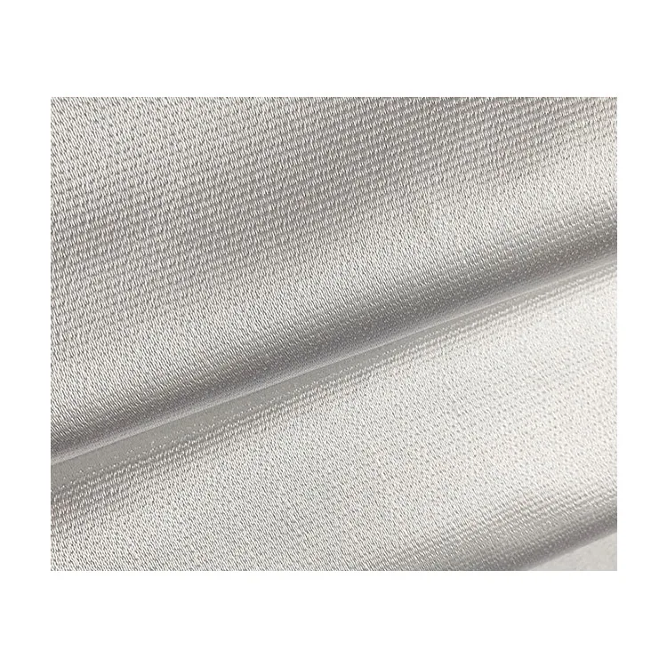 TBT2103102  Shiny tatami Fabric fabric White color  for Sublimation Printing for Patches