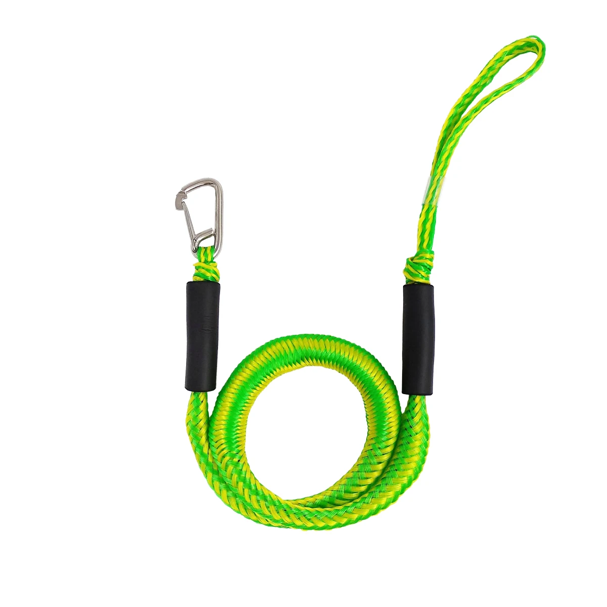 Black/Blue/Red Bungee Dock Line for Absorbs Shock to Boats, Cleats, Docks, Pylons