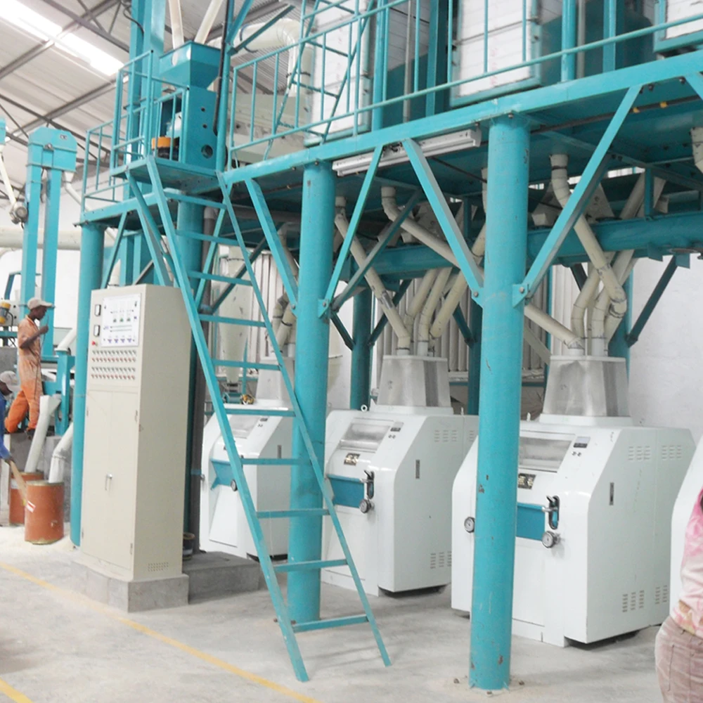 
Hongdefa Maize Flour Milling Machine maize mill for sale in Malawi Tanzania Zimbabwe Nigeria 