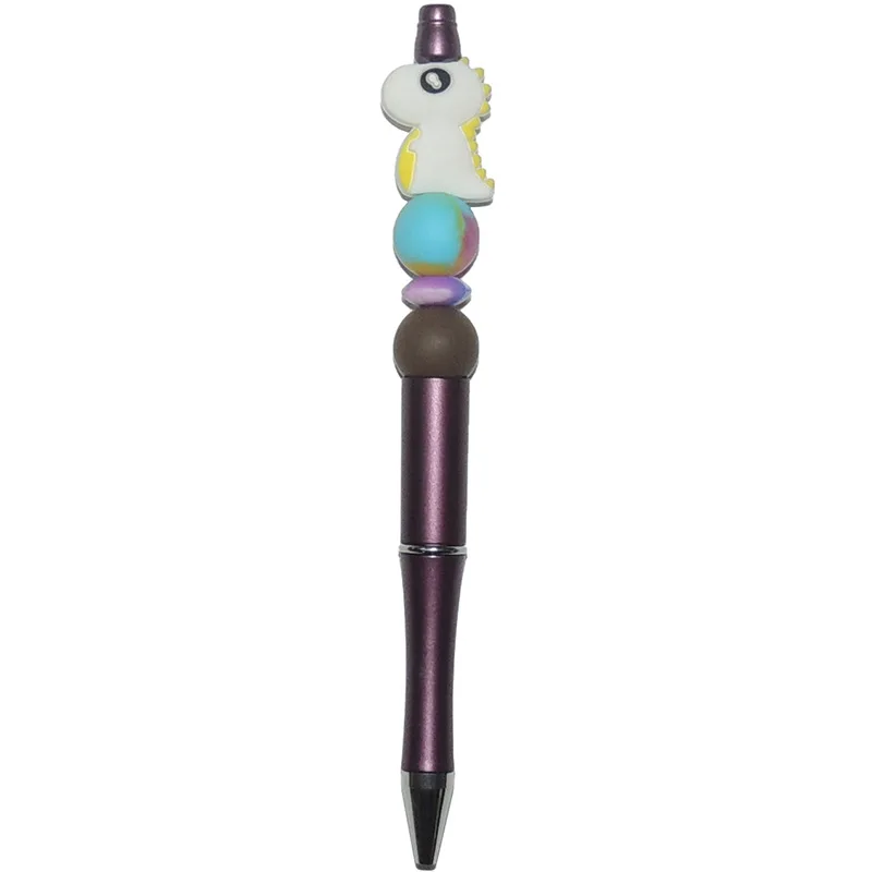 New Design Beaded Pen Accessories Endless Mechanical Pencil Metal DIY Beadable Pencil Premade Beaded Pen