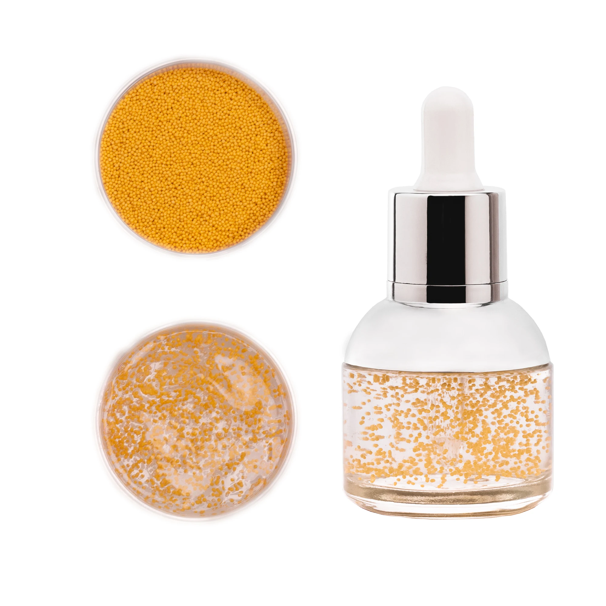 PELLETS OEM Colorful Skincare Body Wash Hair Care Products for Women Natural Hair Colorlets Yellow