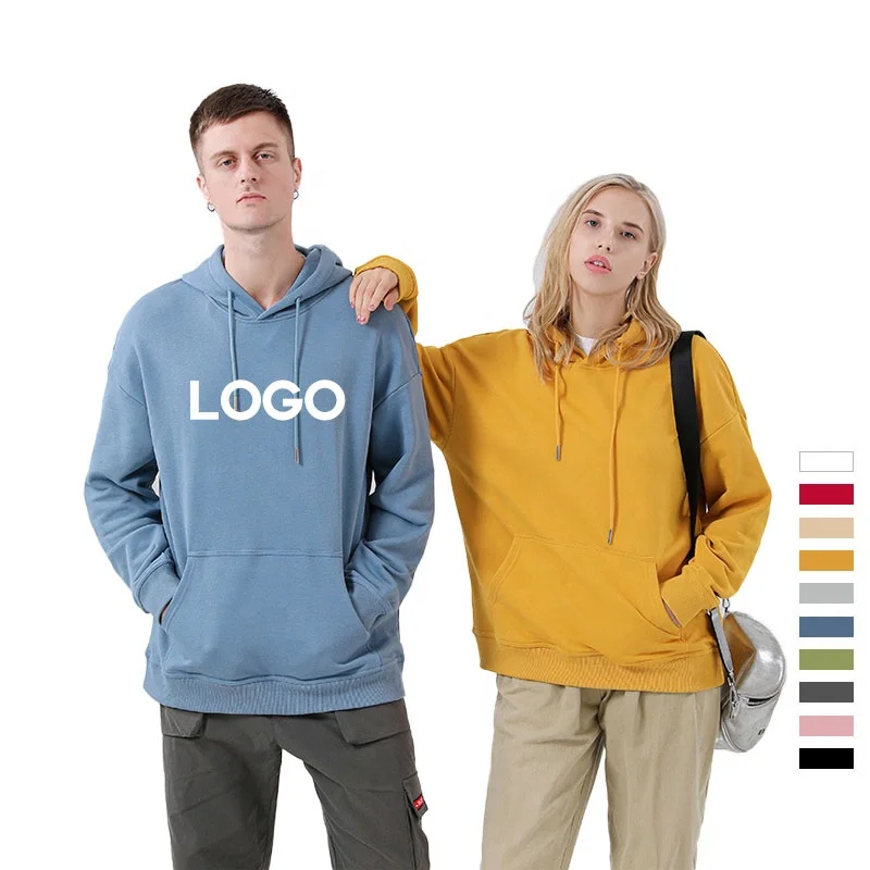 Пуловер с завязкой на шнурке для мужчин и женщин, свитшот с логотипом под заказ, худи, уличная одежда, большие размеры, с передним карманом