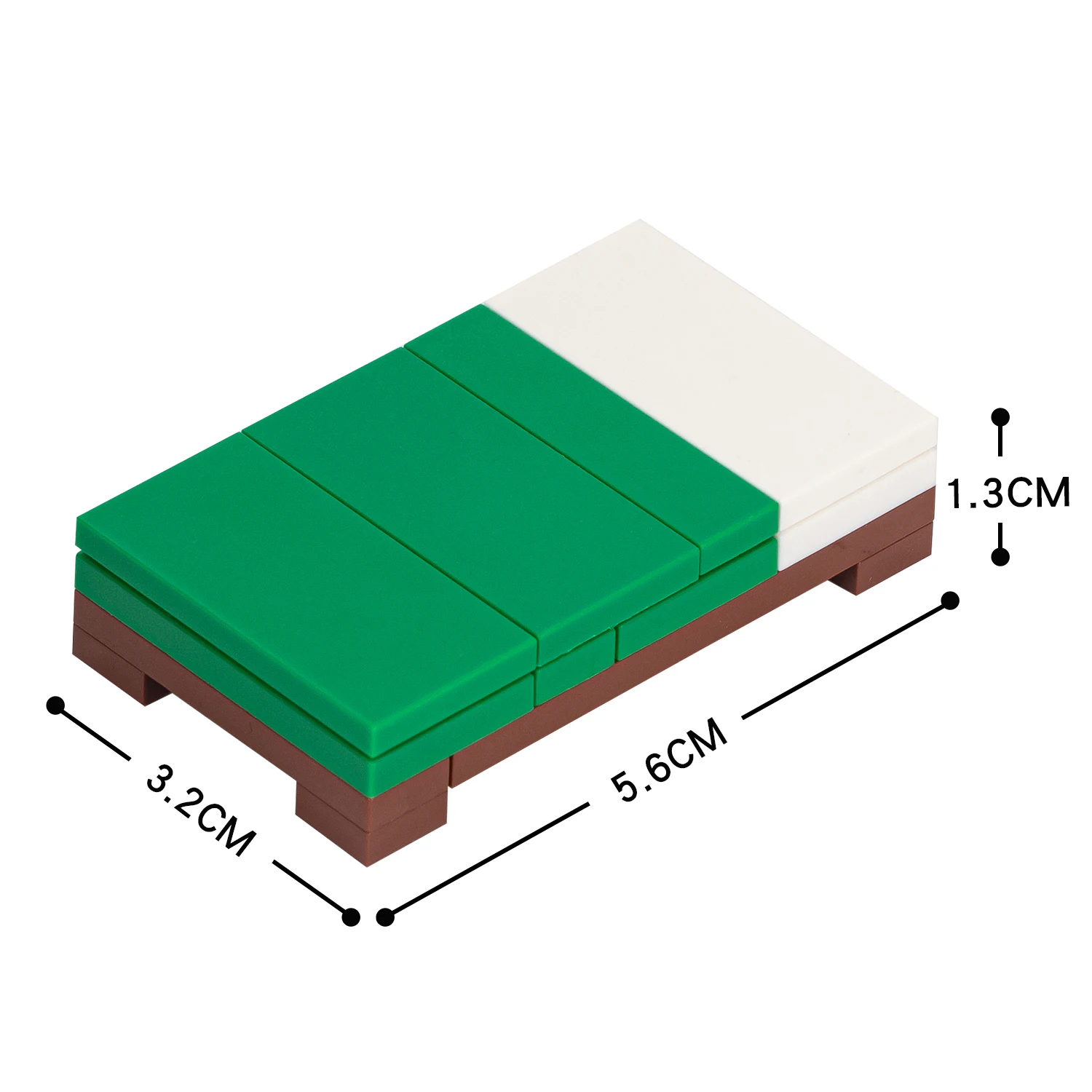 Серия игр MOC1021 Bircks My World Bed многоцветные украшения сцена аксессуары модель экшн-конструктор игрушки для детей