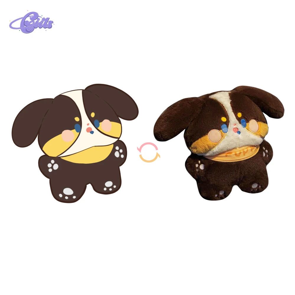 New Arrival Custom logo Stuffed Animal toys customized Dog Plush Toy