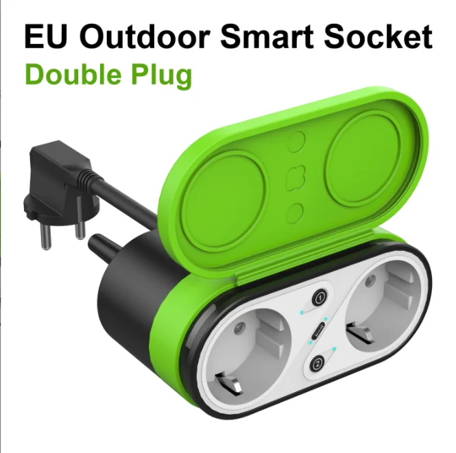 Smart HOME tuya app smart life zigbee wifi bluetooth google assistant / alexa/ waterpoof German EU smart socket
