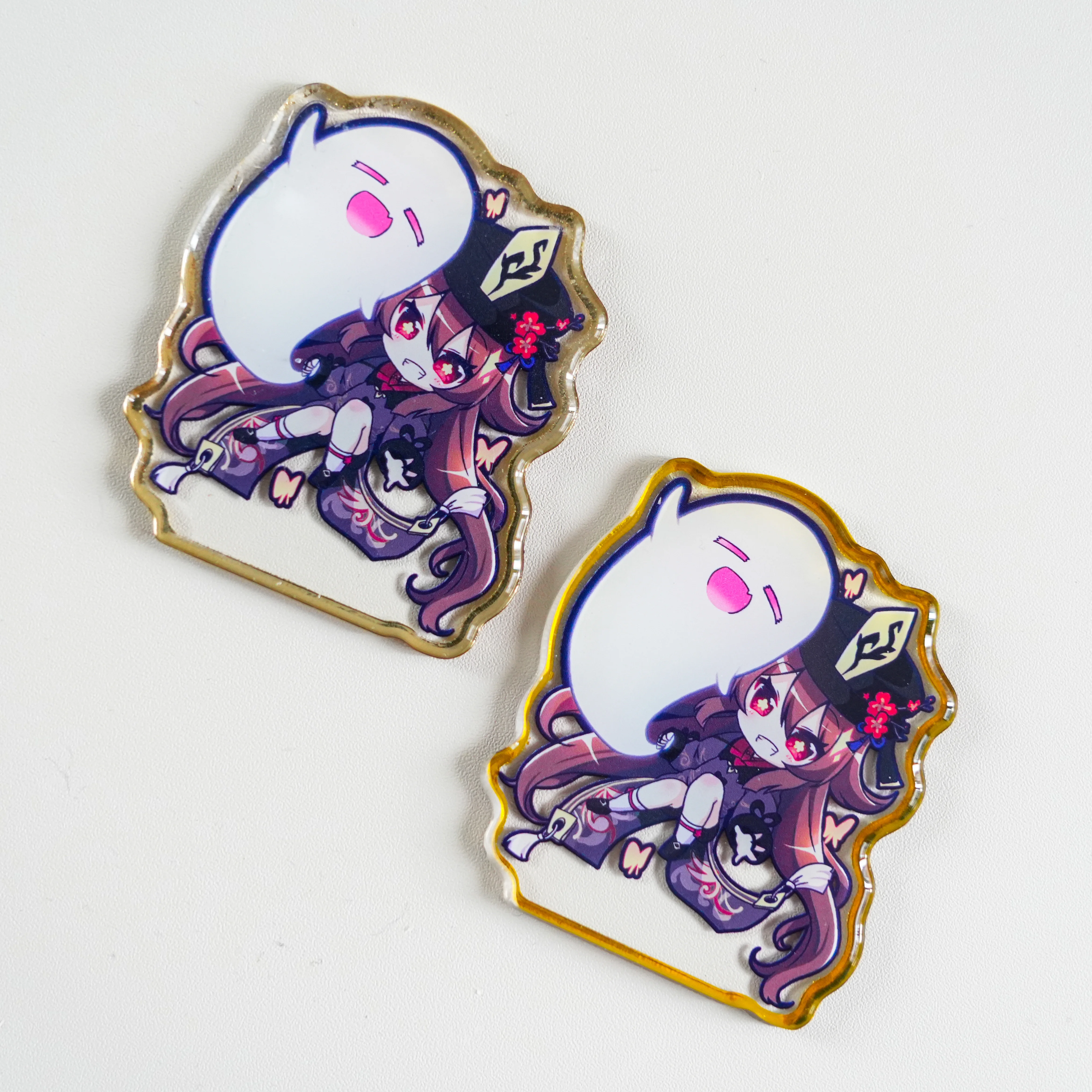 Jinlei новый оптовый брелок для ключей с персонажами мультфильмов аниме экологичный Пластиковый Акриловый лазерный блестками