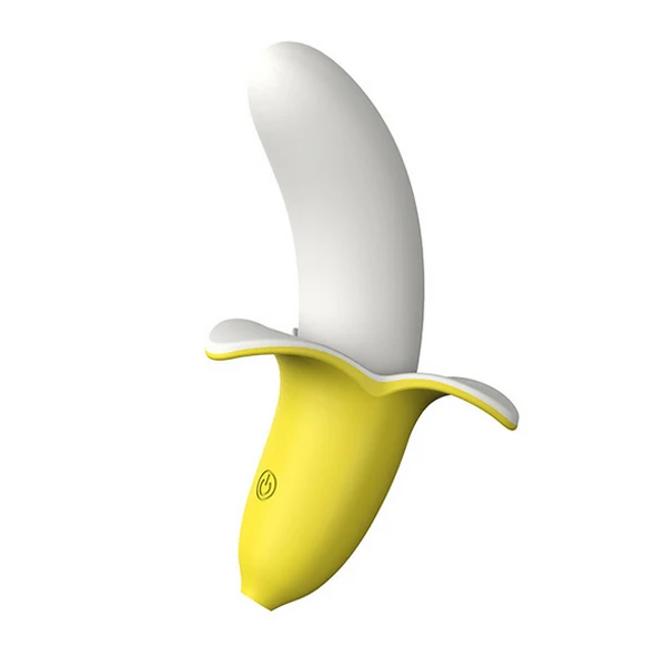 Banana G Spot Vibrator Woman Clitoris Massager Medical Silicone Dildo Vibrators