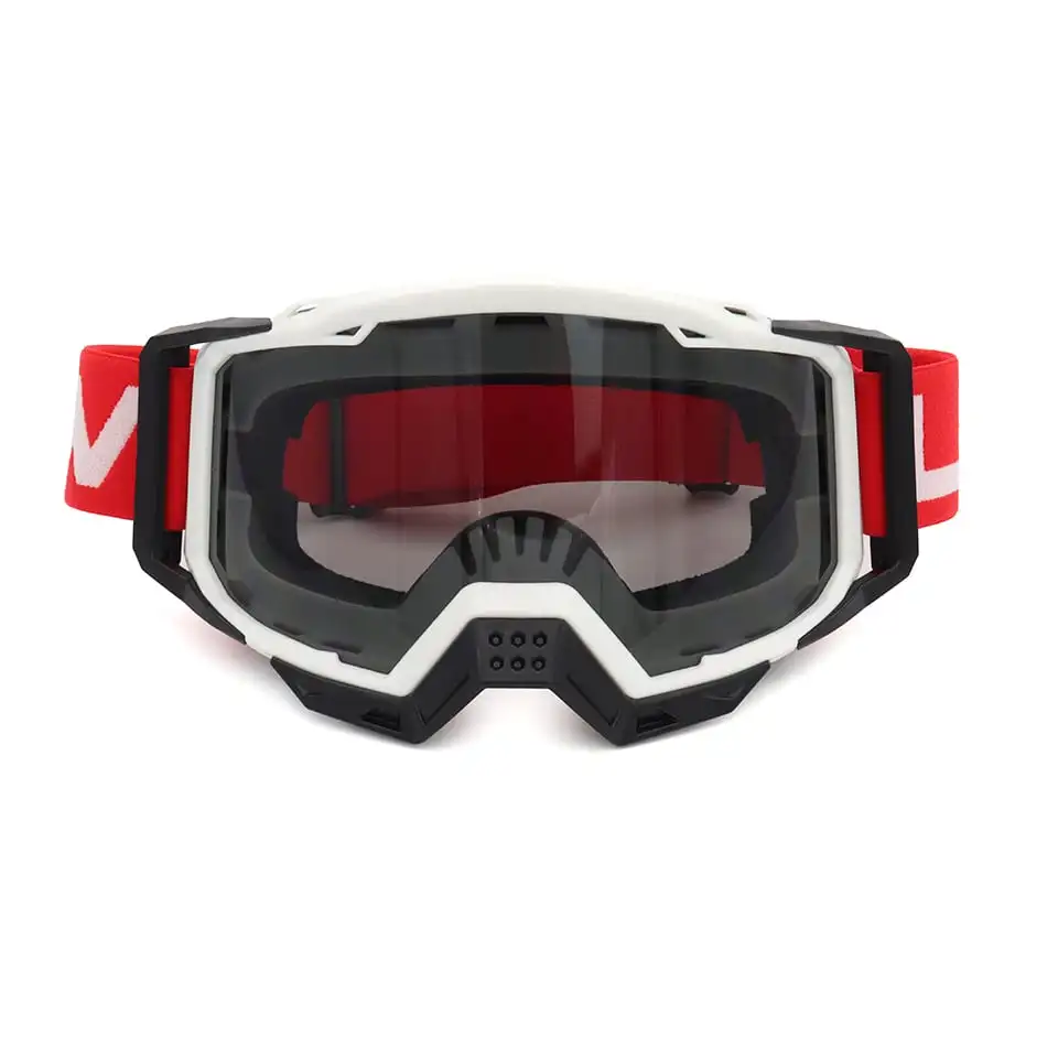 Unisex Pc Lens Motocross Goggles Windproof Riding Motorcycle Glasses