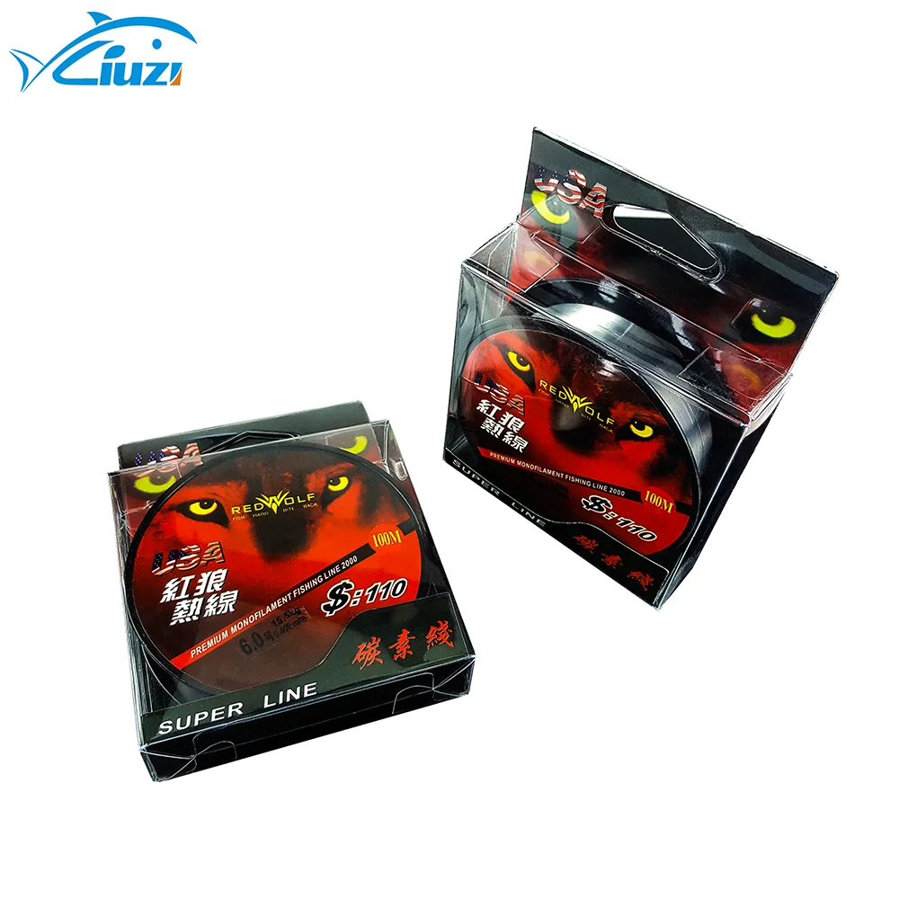 Various sizes of fishing rod pureium monofilament 85m fishing line
