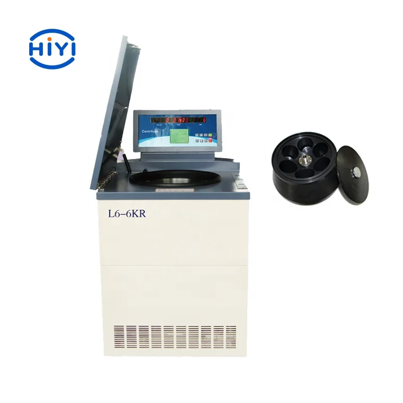 HiYi L6-6KR Floor Standing Low Speed Refrigerated Centrifuge Blood Bank / Blood Station Centrifuge