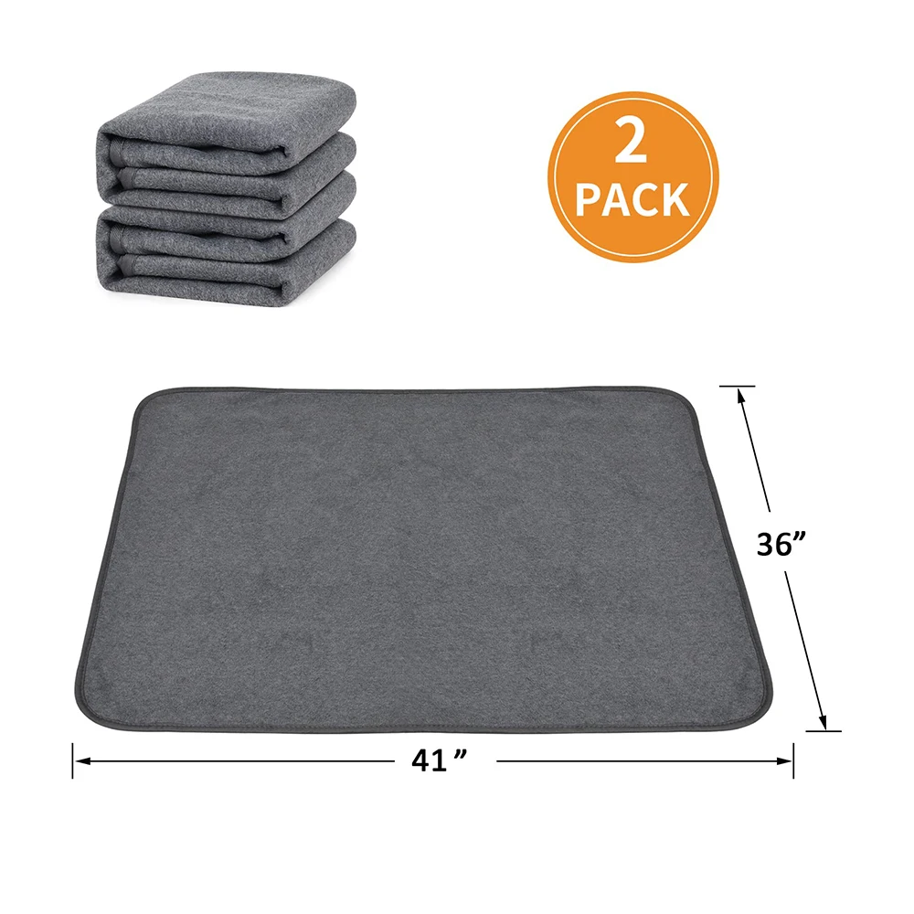 YK 2022 custom Washable reusable dog puppy urine mat diaper pet pee pads for puppy dogs cats