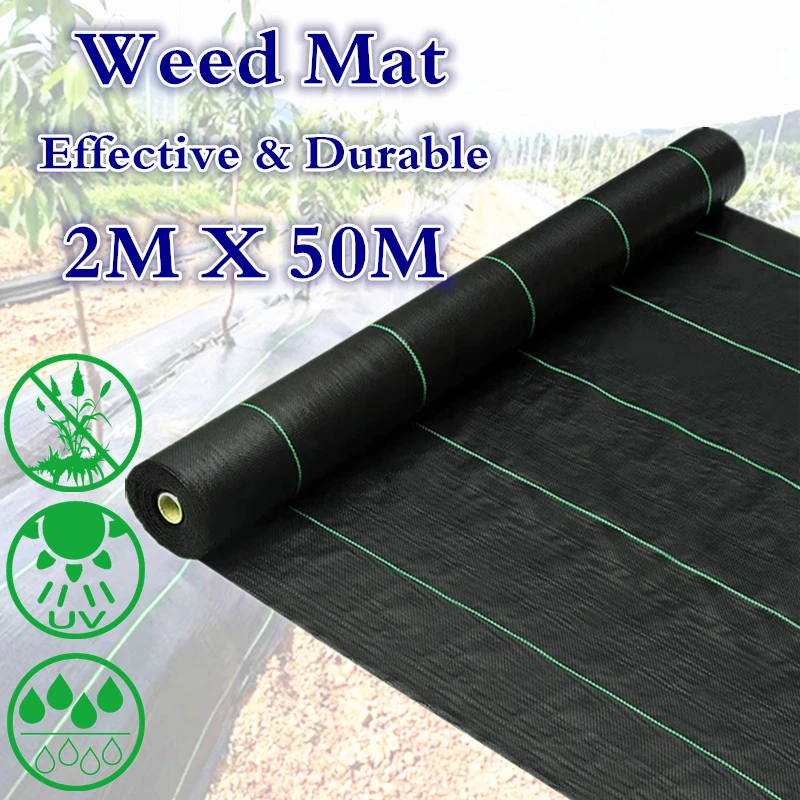 Полипропиленовый Коврик для сорняков, ткань от завода-производителя, барьер для сорняков, ткань для наземного покрытия, ткань для ландшафта