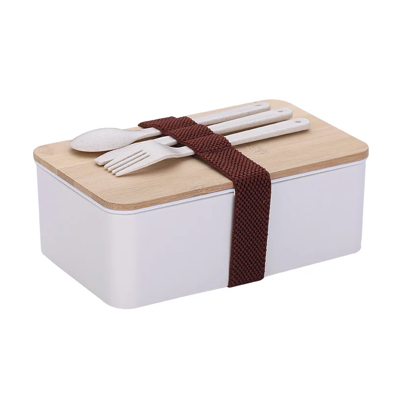 Eco friendly 2 compartment leakproof salad food container bpa free microwave tiffin japanese bento lunch box for office/adults