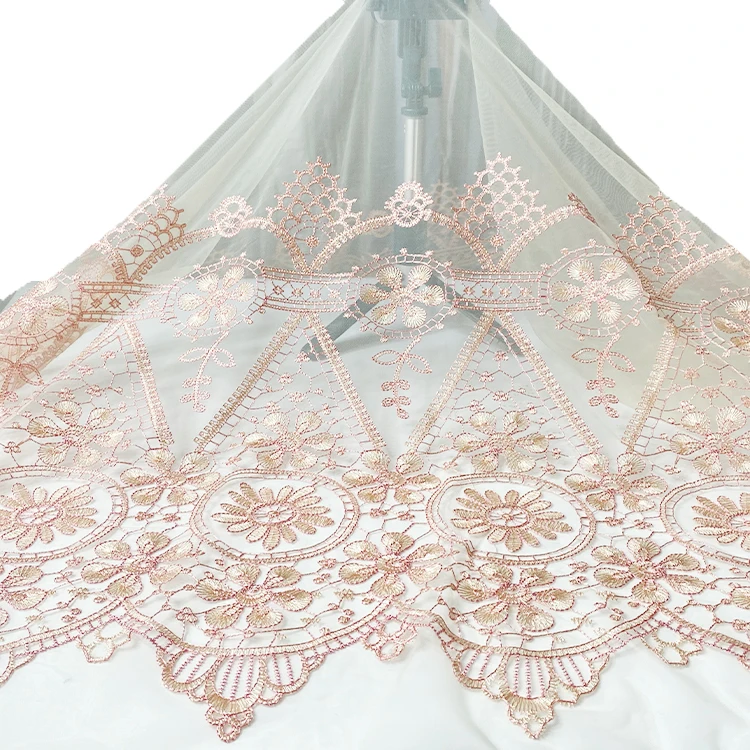 Урожай; Новейшая модель с цветными цветочный слоеной каймой Американский ткань с высокой плотностью для женщин и детей, платье