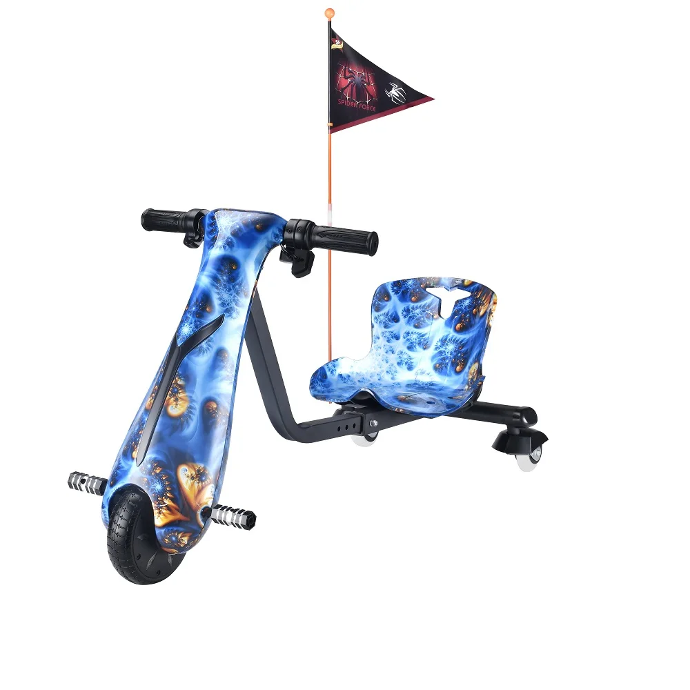 Mini Elephant Crazy Go Electric Drift Trike Scooter Motor 3 Wheel 36V Lithium Battery Adjustable Speed Drifting S