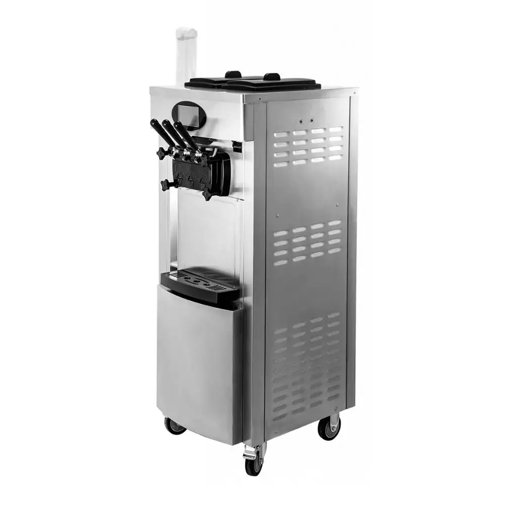 YKF-8228H напрямую с фабрики поставки машина мороженого/3 вкусов агрегат для производства мягкого мороженого