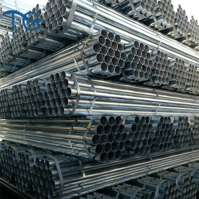 Durable prevent corrosion high quality round hot dip galvanized steel pipe Petroleum Pipeline