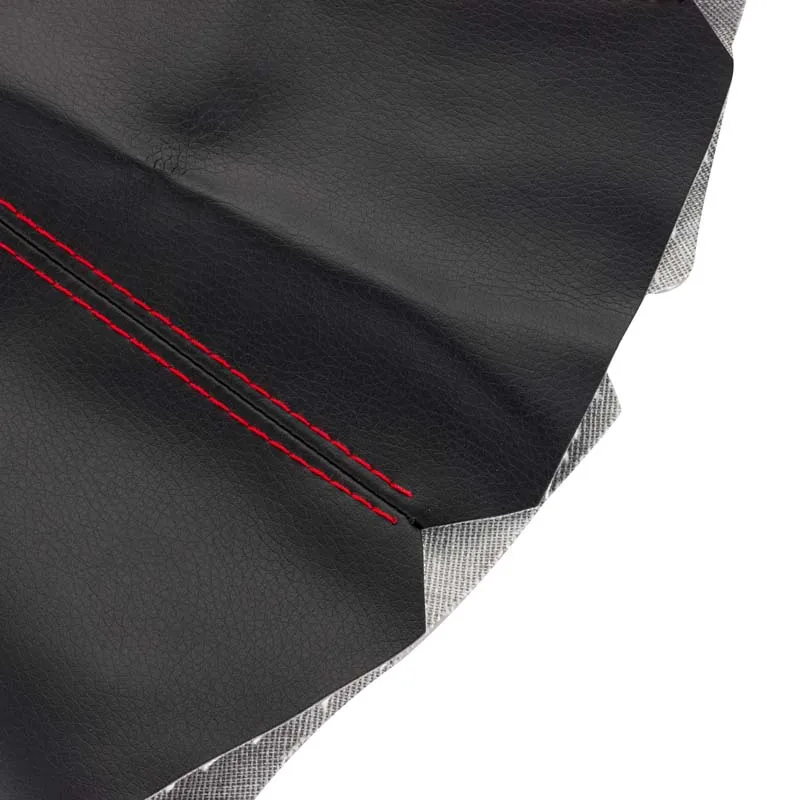 Red/Blue/ Black/Yellow stitching Universal Leather shift Knob cover For cars BMW/BENZ/AUDI/VW/SOKDA/SEAT/FORD