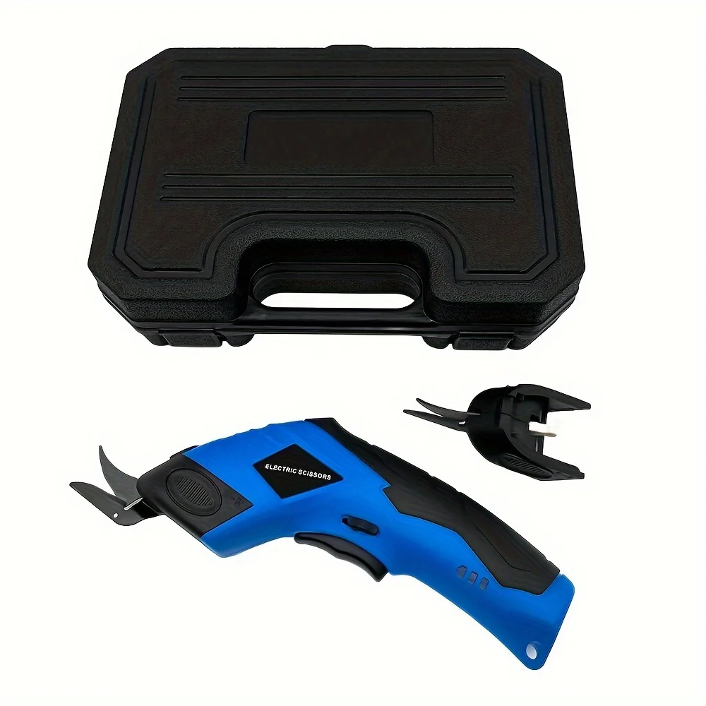 Industrial DIY Electric Precision Scissors Stainless Steel Handheld Power Tool Sewing Fabric Cutting Clothing Cardboard Carpet