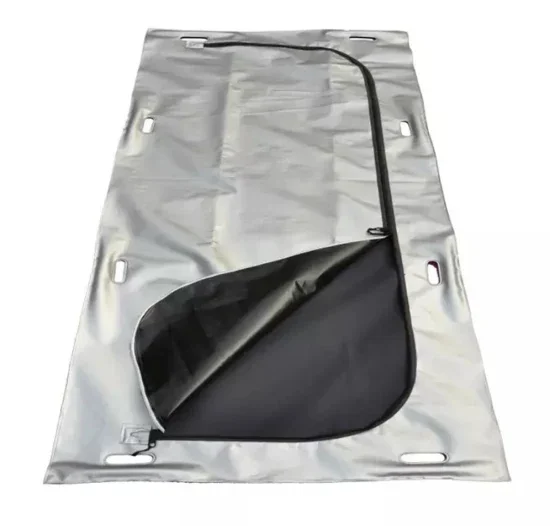Disposable C Type Zipper PEVA Cadaver Dead Body Bag Mortuary Corpse Bag for Dead Bodies Storage