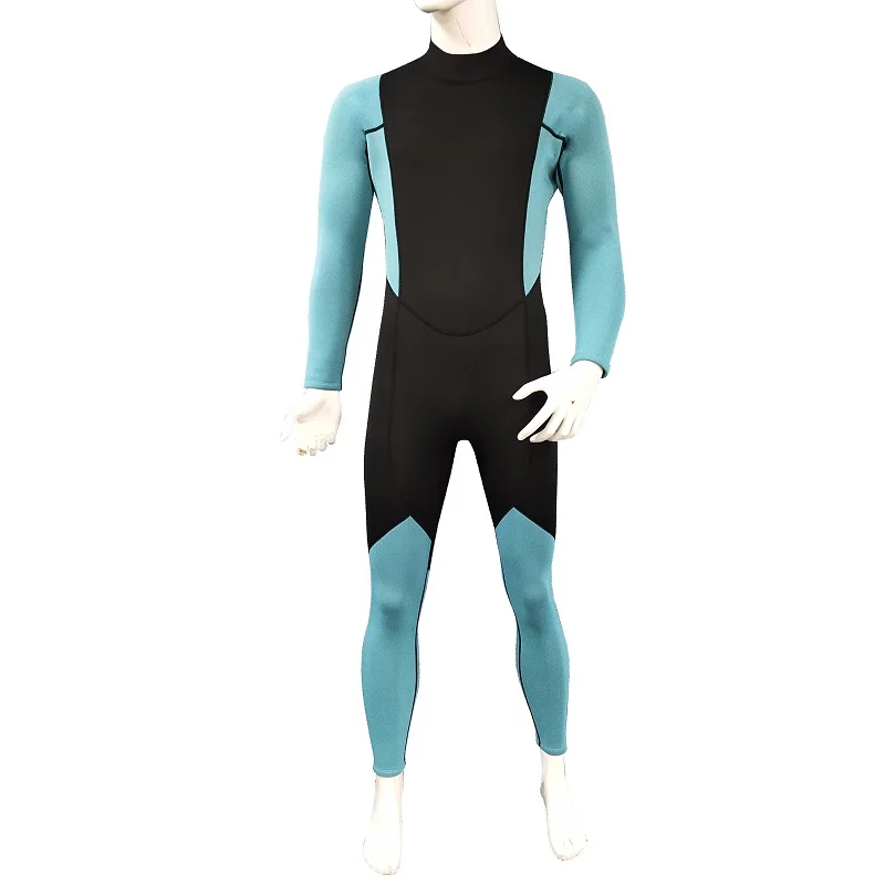 Water Sport Hot Sale Fashion Design Adult 3mm Wet Suit Back Zipper Diving Suit Neoprene Diving Surfing Wetsuit