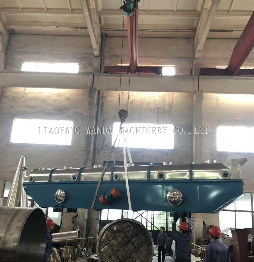 Промышленная осушенная Кокосовая вибрационная жидкая сушилка для кровати