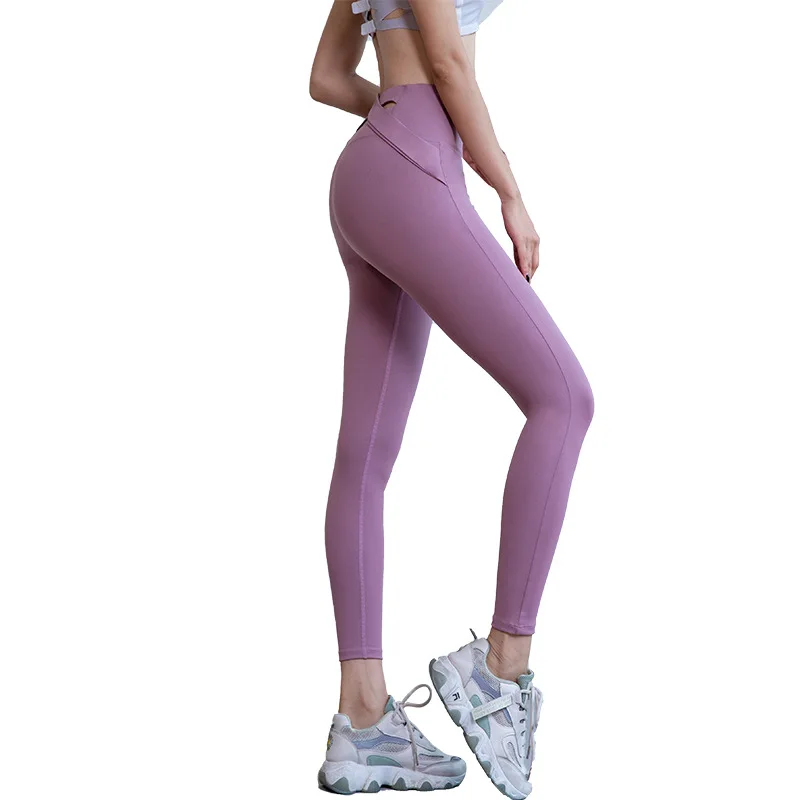 
Gym Outside Sports High Waist Tighs Women Leggings 
