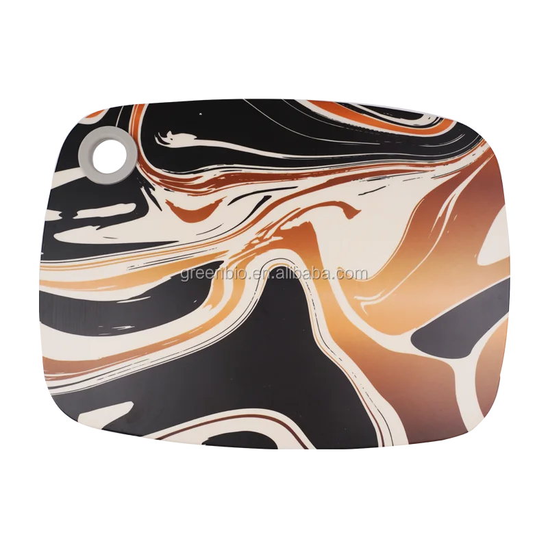 LFGB certificates BPA free bamboo fiber kitchen cutting board