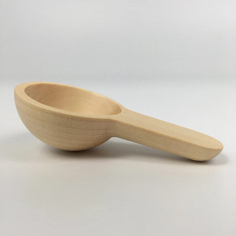 Wholesale custom bamboo coffee spoon kitchen with long handle coffee spoon controllable amount coffee spoon