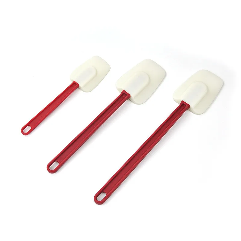 
Hot selling Baking utensils butter scraper 3 sets silicone scraper heat resistant silicone butter kitchen scraper 
