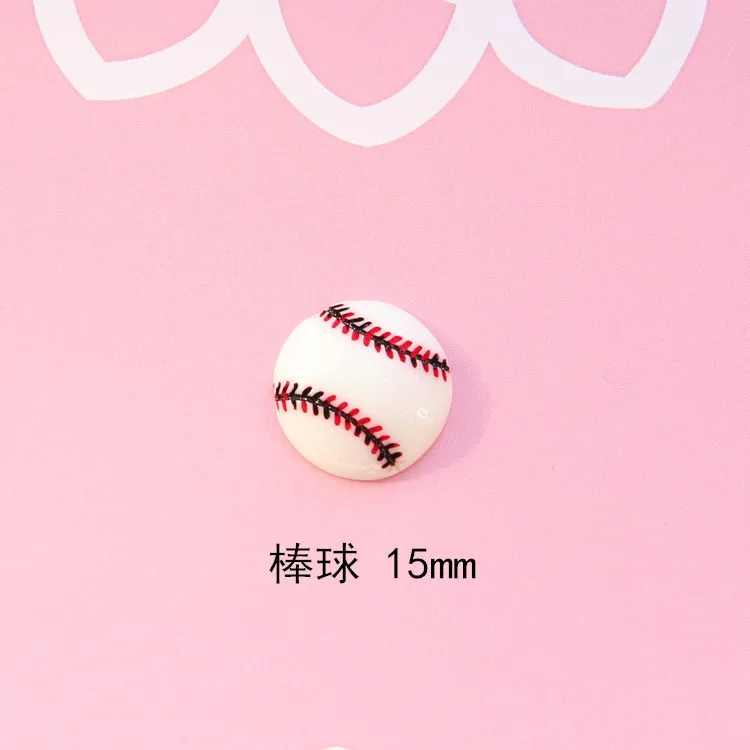 1:12 doll house accessories 3D football diy simulation resin accessories Badminton ball accessories basketball