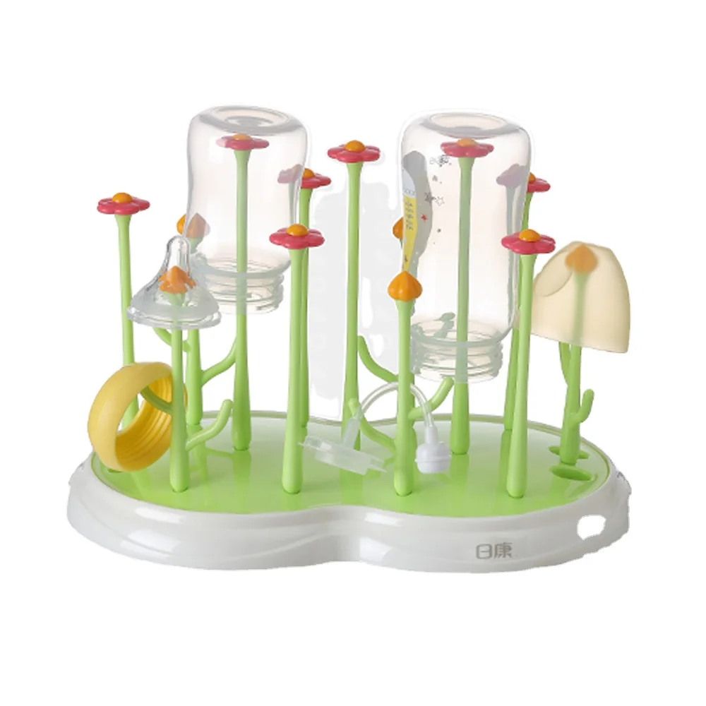 Best Selling Tree Shaped Dry Drain baby bottle drying rack RK-3692