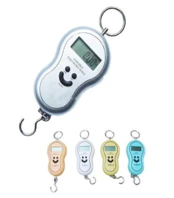 10kg Rated Load Supply 40kg Digital Travel Luggage Weighing Hanging Scale
