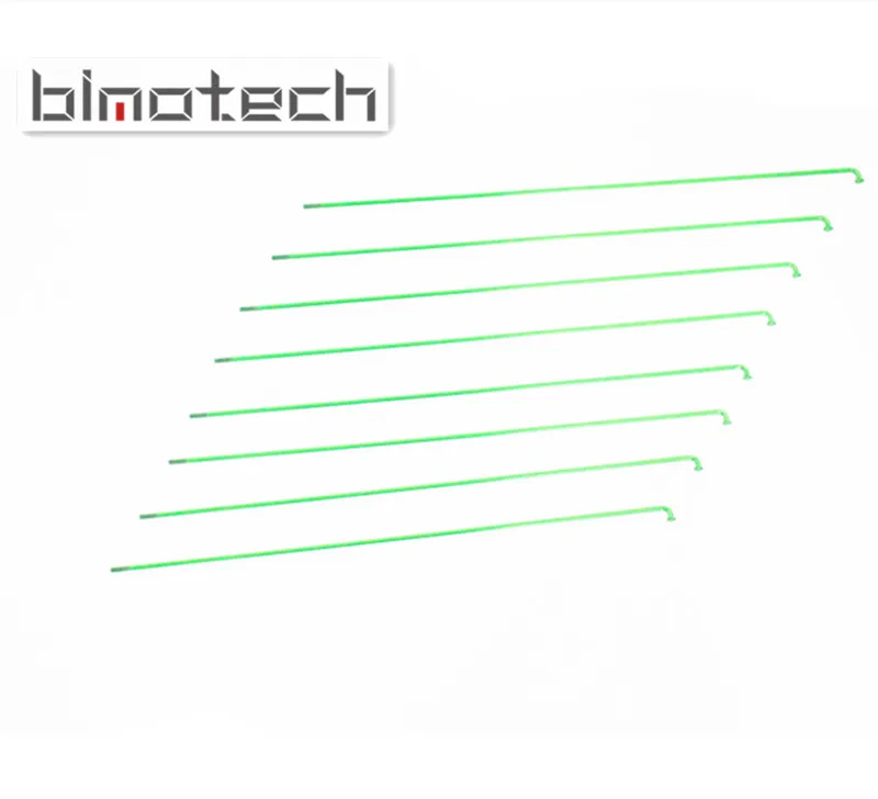 Factory CustomColor Bicycle spoke Steel 14G Green/Blue