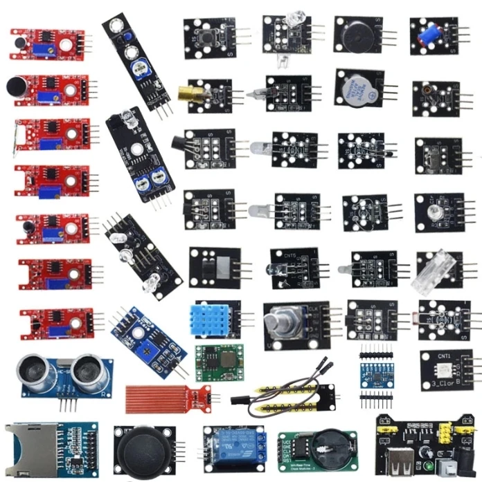 Raspberry PI Sensor kit 16 kinds 37 kinds with  37 sensor kits 45 in 1 sensor kit compatible with Arduino