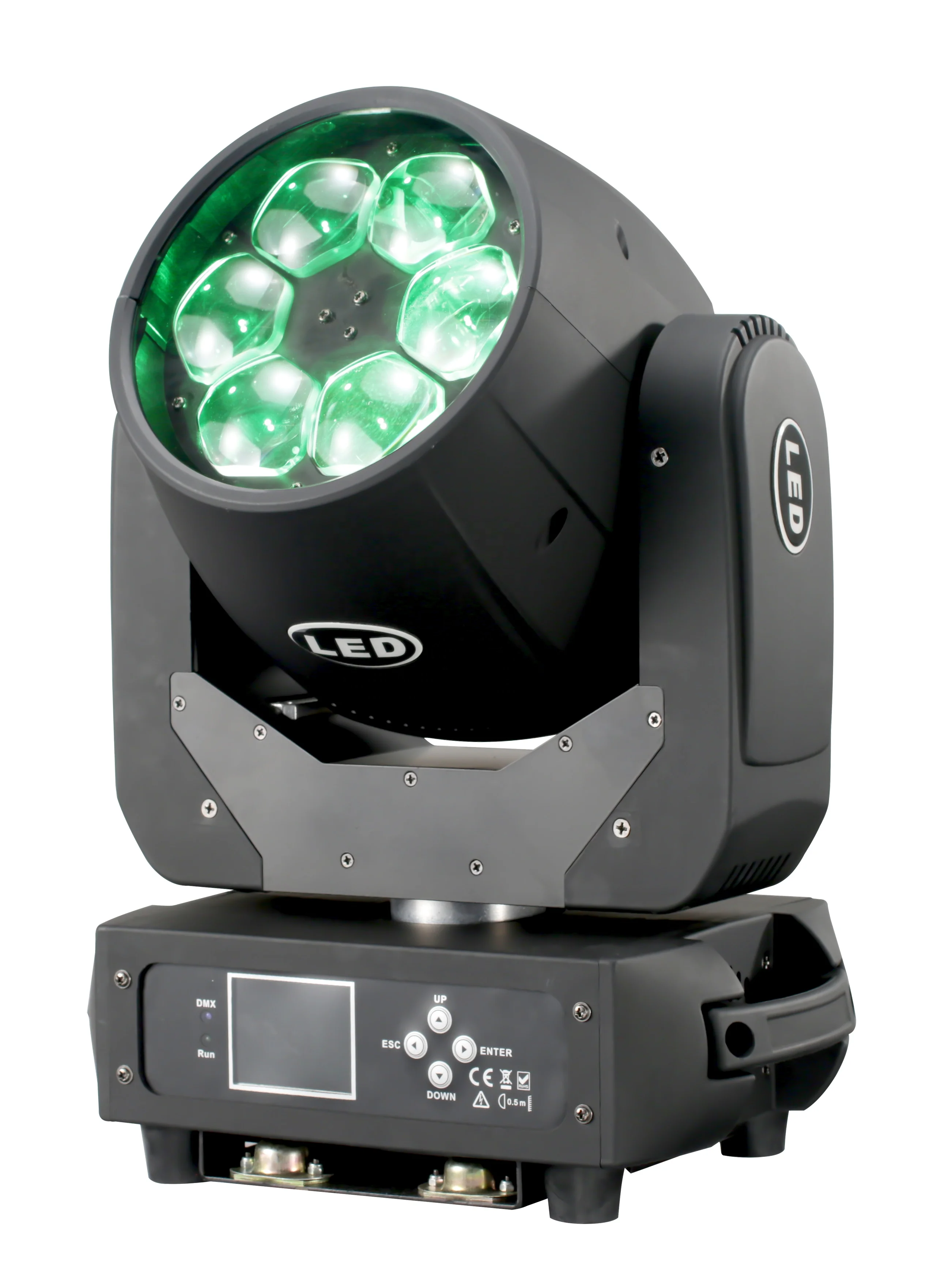 Bee eye LED 6*40W 4-in-1 RGBW beam wash zoom moving head stage light for Party Disco