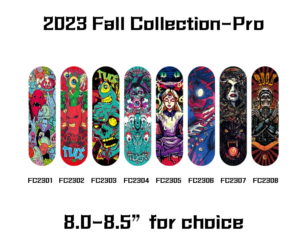 Wholesale Professional Skateboard Custom Medium Deep Concave skate board for Skateboarding