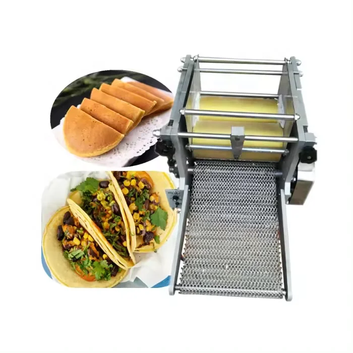 Full Automatic industrial flour corn mexican tortilla machine taco roti maker press bread grain product tortilla making machines