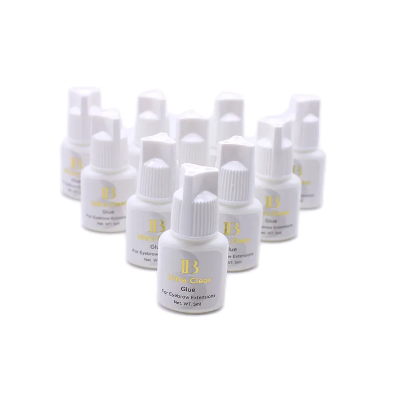 IB Ibeauty Ultra Clear Glue for Eyelash Extensions 5ml Korea IB White Novice Practice Makeup Tools Beauty Shop