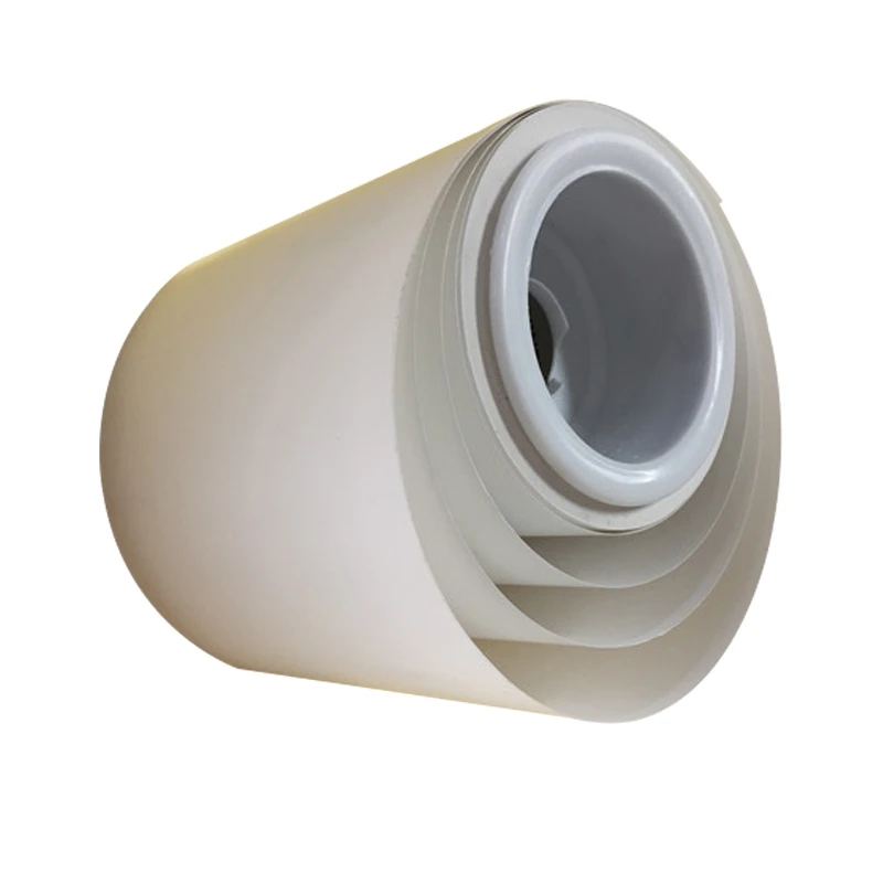Manufacture high quality 54mic 75mic matt PP synthetic paper in jumbo roll custom size