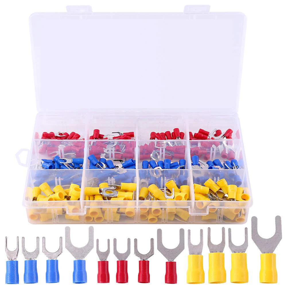 BAOTENG hot sale SV Copper PVC cable 2mm wire spade fork type terminal lug