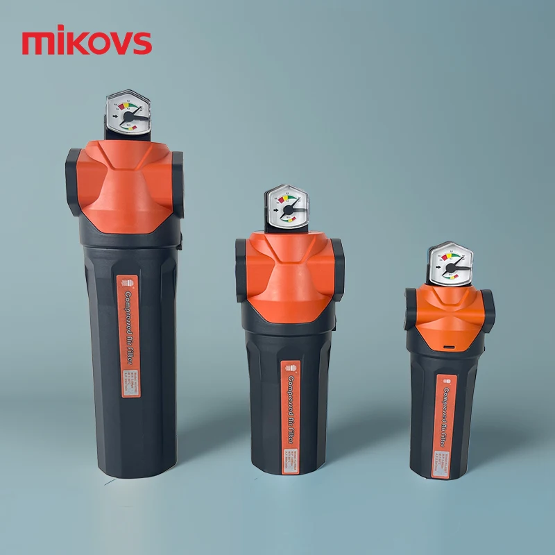 High Efficiency precision air filter Air Compressor Line Filter for Working Pressure of 1.0Mpa